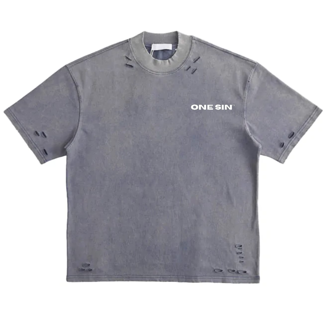 Grey Distress tshirt